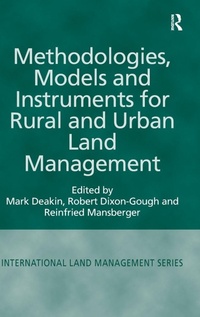 Enlarge image Cover: Methodologies, Models and Instruments for Rural and Urban Land Management - Routledge