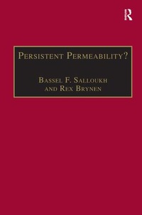 Enlarge image Cover: Persistent Permeability? - Routledge