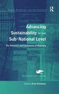Cover: Advancing Sustainability at the Sub-National Level - Routledge