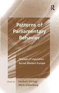 Cover: Patterns of Parliamentary Behavior - Routledge