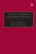 Cover: Collective Memory and European Identity - Routledge