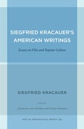 Cover: Siegfried Kracauer's American Writings - University of California Press