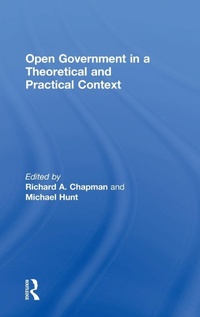 Abbildung von: Open Government in a Theoretical and Practical Context - Routledge