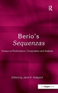 Cover: Berio's Sequenzas - Routledge