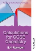 Cover: Calculations for GCSE Chemistry - National Curriculum - Nelson Thornes Ltd