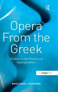 Enlarge image Cover: Opera From the Greek - Routledge