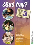 Cover: 'Que Hay? Student's Book 3 - Nelson Thornes Ltd