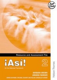 Enlarge image Cover: !Asi! 2 Resource and Assessment File - Nelson Thornes Ltd