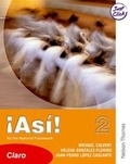 Cover: !Asi! 2 Claro Student Book Lower - Nelson Thornes Ltd