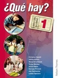 Cover: 'Que Hay? Student's Book 1 - Nelson Thornes Ltd