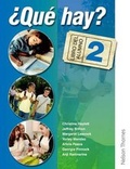 Cover: 'Que Hay? Student's Book 2 - Nelson Thornes Ltd