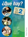 Cover: ?Que Hay? Libro del Alumno 2 - Nelson Thornes Ltd