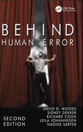 Cover: Behind Human Error - Ashgate Publishing Limited