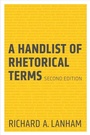Cover: A Handlist of Rhetorical Terms - University of California Press
