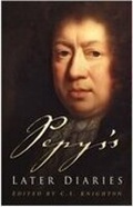 Cover: Pepys's Later Diaries - The History Press Ltd