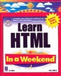 Cover: Learn HTML in a Weekend - Prima Tech