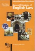 Cover: General Principles of English Law: A-level Revision Workbook - HLT Publications