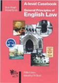 Cover: General Principles of English Law: Casebook - HLT Publications