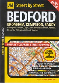 Abbildung von: AA Street by Street Bedford: Midi local - Automobile Association