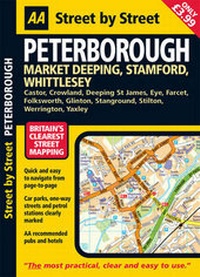 Abbildung von: AA Street by Street Peterborough: Midi - Automobile Association