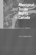 Cover: Aboriginal and Treaty Rights in Canada - University of British Columbia Press