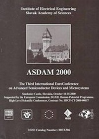Enlarge image Cover: Advanced Semiconductor Devices and Microsystems: 3rd - I.E.E.E.Press