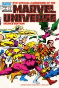 Cover: Essential Official Handbook Of The Marvel Universe - Deluxe Edition Volume 1 - Marvel Comics