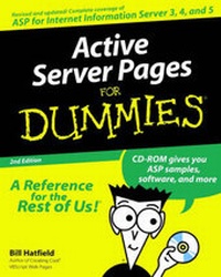 Enlarge image Cover: Active Server Pages for Dummies, 2nd Edition - Hungry Minds Inc,U.S.