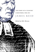 Cover: The Diary of a Country Clergyman, 1848-1851 - McGill-Queen's University Press
