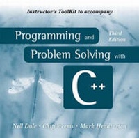 Enlarge image Cover: Programming and Problem Solving with C++: Instructor's Toolkit - Jones and Bartlett Publishers, Inc