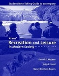 Cover: SSG- KRAUS' REC & LEIS IN MODERN SOC 7E STUDENT NOTE GUIDE - Jones and Bartlett Publishers, Inc