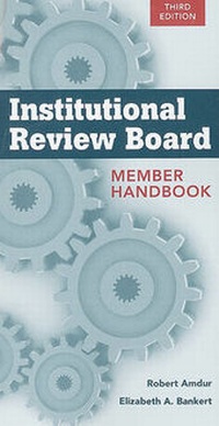 Enlarge image Cover: Institutional Review Board - Jones and Bartlett Publishers, Inc