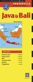 Cover: Java & Bali Travel Map Third Edition - Periplus Editions