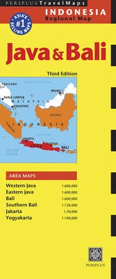 Abbildung von: Java & Bali Travel Map Third Edition - Periplus Editions