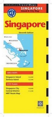 Abbildung von: Singapore Travel Map Eleventh Edition - Periplus Editions