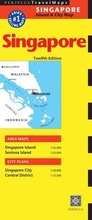 Cover: Singapore Travel Map - Periplus Editions