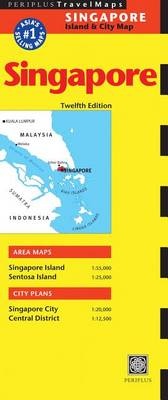 Abbildung von: Singapore Travel Map - Periplus Editions