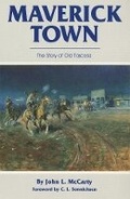 Cover: Maverick Town - University of Oklahoma Press