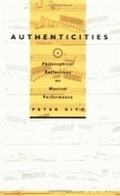 Cover: Authenticities - Cornell University Press