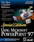 Cover: Using PowerPoint 97 Special Edition - Que