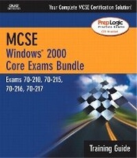 Enlarge image Cover: MCSE Windows 2000 Core Exams Training Guide Bundle (Exams 70-210, 70-215, 70-216, 70-217) - Pearson It Certification
