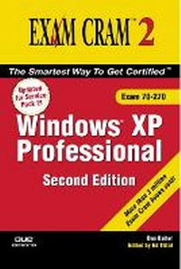 Abbildung von: MCSE Windows XP Professional Exam Cram 2 (Exam 70-270) - Pearson It Certification