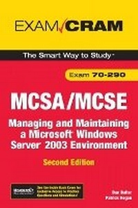 Abbildung von: MCSA/MCSE 70-290 Exam Cram - Pearson It Certification