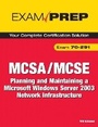 Cover: MCSA/MCSE 70-291 Exam Prep - Pearson It Certification