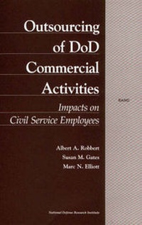 Enlarge image Cover: Outsourcing of DOD Commercial Activities - RAND