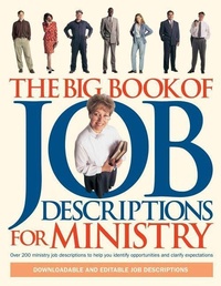 Enlarge image Cover: The Big Book of Job Descriptions for Ministry - Regal Books,U.S.