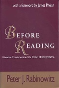 Cover: Before Reading - Ohio State University Press