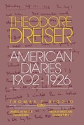 Cover: The American Diaries, 1902-1926 - University of Pennsylvania Press