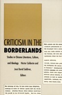 Cover: Criticism in the Borderlands - Duke University Press