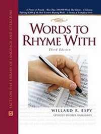 Enlarge image Cover: Words to Rhyme with - Facts On File Inc